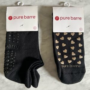 NWT 2 Pairs Pure Barre Sticky Socks